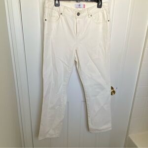 Cabi Women's Ivory Denim Jeans